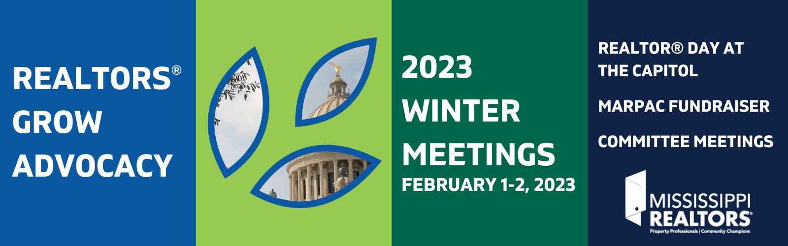 2023 Winter Meeting Schedule